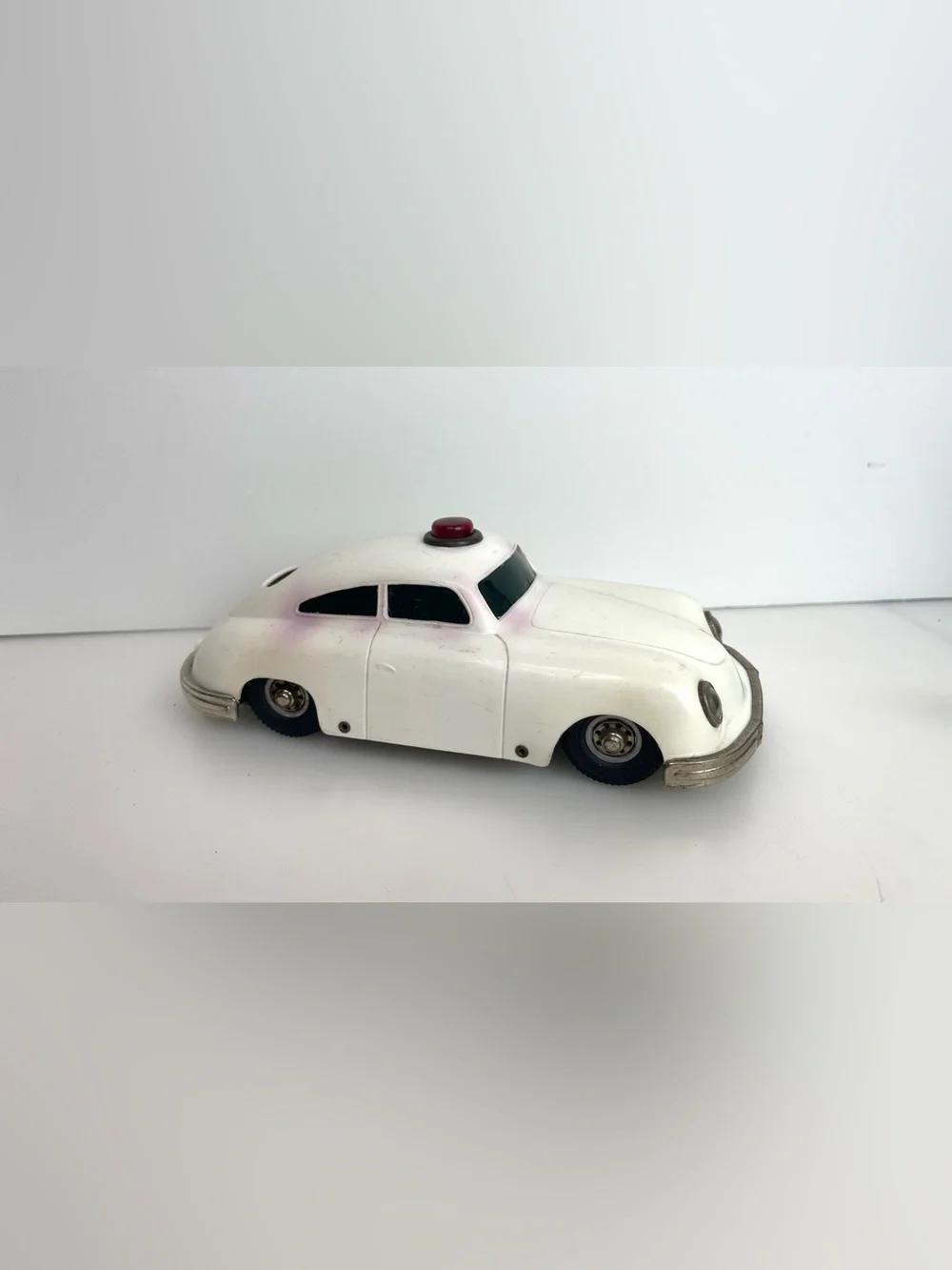 Vintage 1960s Porsche 356 Polizei Police friction car toy collectible